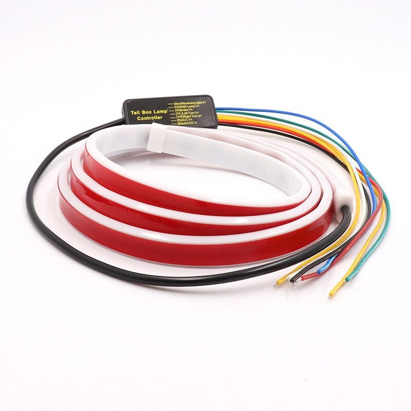 Dynamische achterverlichting - LED strip voor auto's - 120cm Dynamische achterverlichting - LED strip voor auto's - 120cm